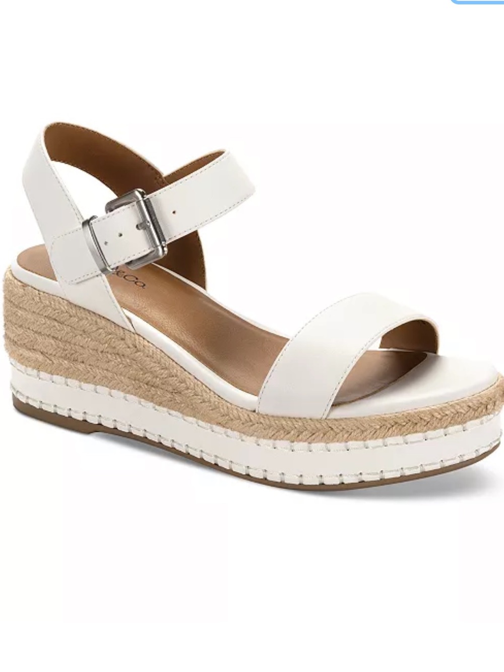 Style & Co Hawkinns Cushioned Insole Wedge Sandals